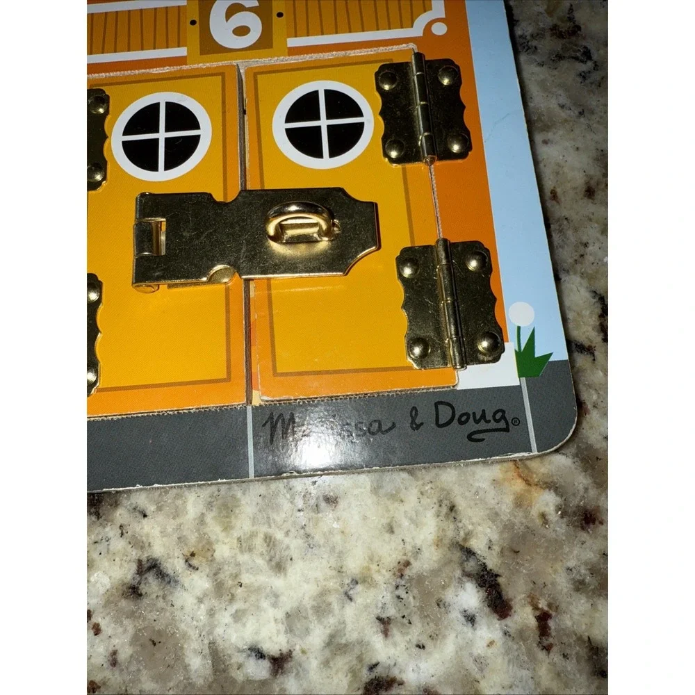 Melissa and Doug Latches Board‎ very cool learning toy by Melissa and Doug